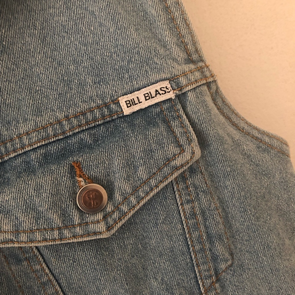 Bill Blass Denim Vest - Picture 5 of 5